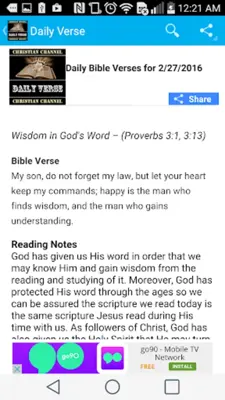 Chronological Bible Study android App screenshot 2